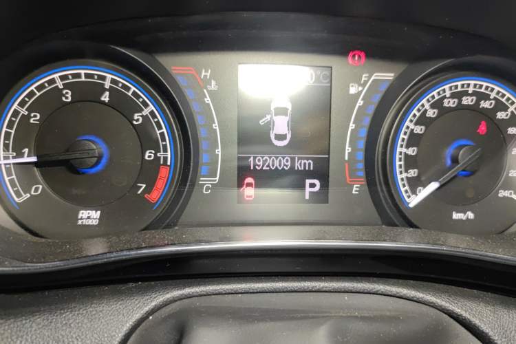 Used Fiat Viaggio 2012 1.4T Automatic Jingxiang Edition Odometer Close Up