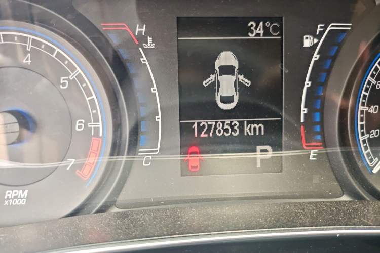 Used Fiat Viaggio 2012 1.4T Automatic Jingxiang Edition Odometer Close Up