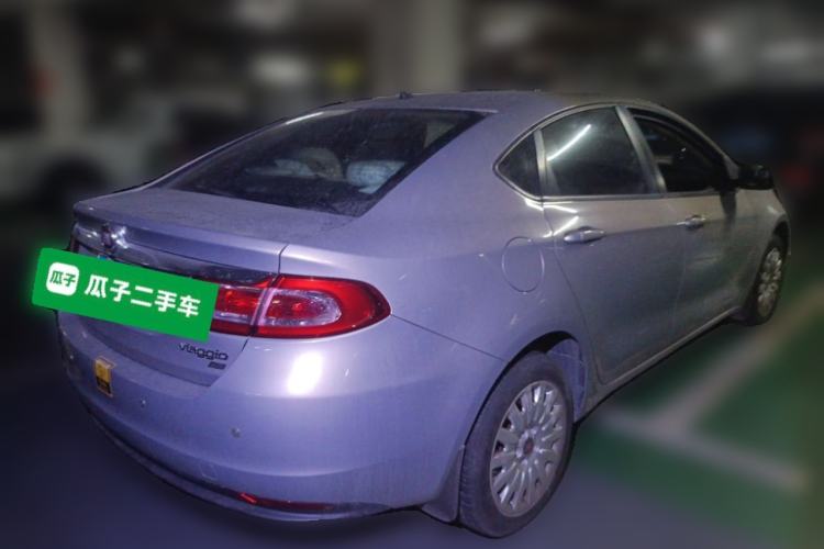 Used Fiat Viaggio 2012 1.4T Automatic Enjoyment Edition Rear Right 45 Deg