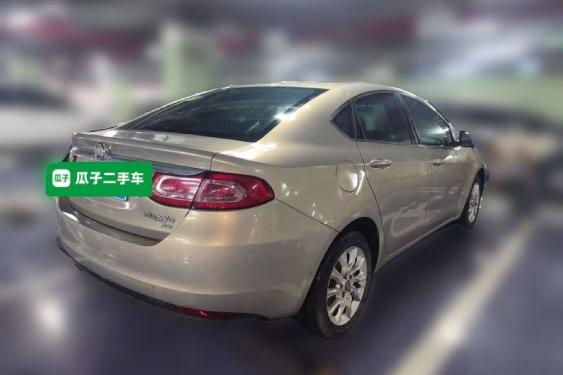 Used Fiat Viaggio 2012 1.4T Automatic Enjoyment Edition Rear Right 45 Deg