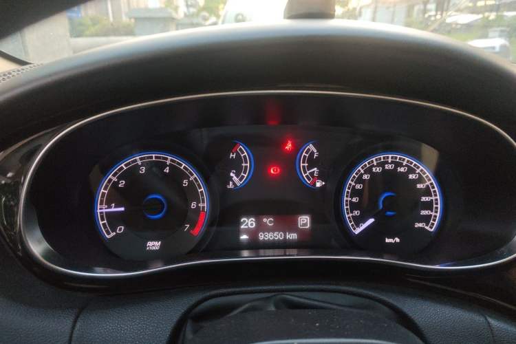 Used Fiat Viaggio 2012 1.4T Automatic Enjoyment Edition Instrument Cluster