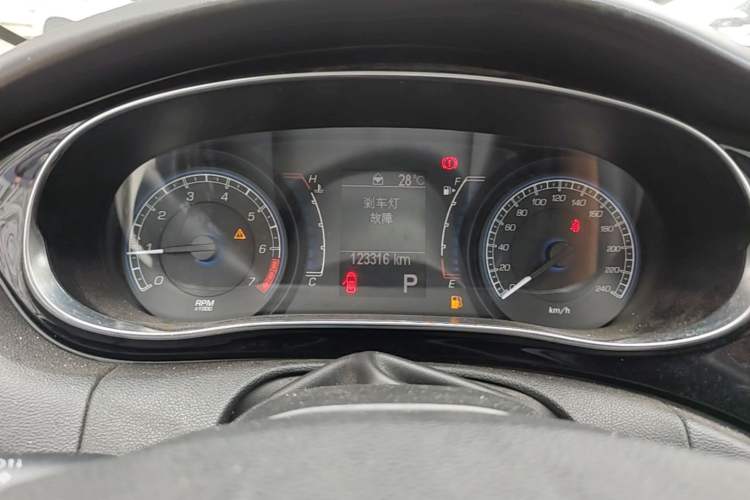 Used Fiat Viaggio 2012 1.4T Automatic Jingxiang Edition Instrument Cluster