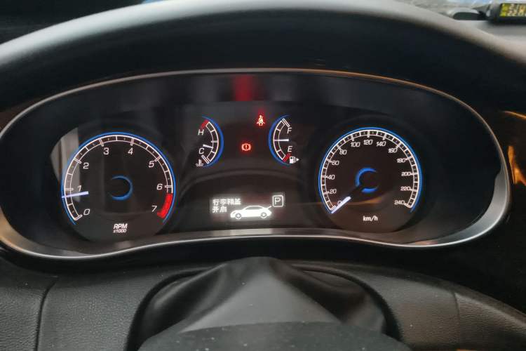 Used Fiat Viaggio 2012 1.4T Automatic Enjoyment Edition Instrument Cluster