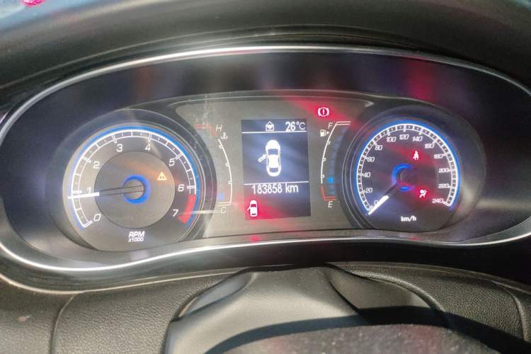 Used Fiat Viaggio 2012 1.4T Manual Enjoyment Edition Instrument Cluster