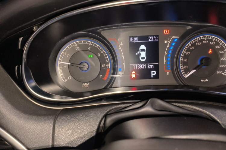 Used Fiat Viaggio 2012 1.4T Automatic Luxury Edition Odometer Close Up