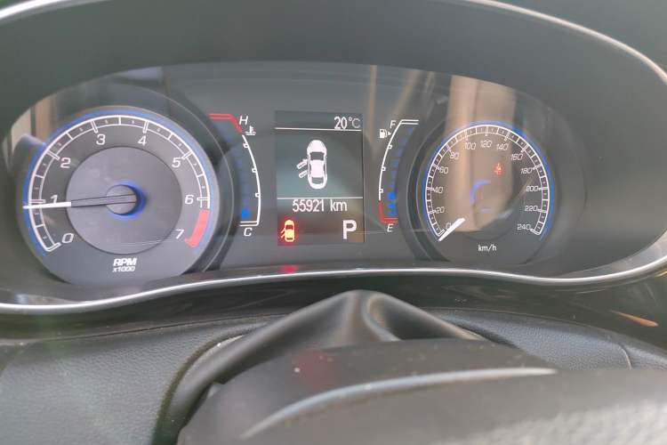 Used Fiat Viaggio 2012 1.4T Automatic Jingxiang Edition Odometer Close Up