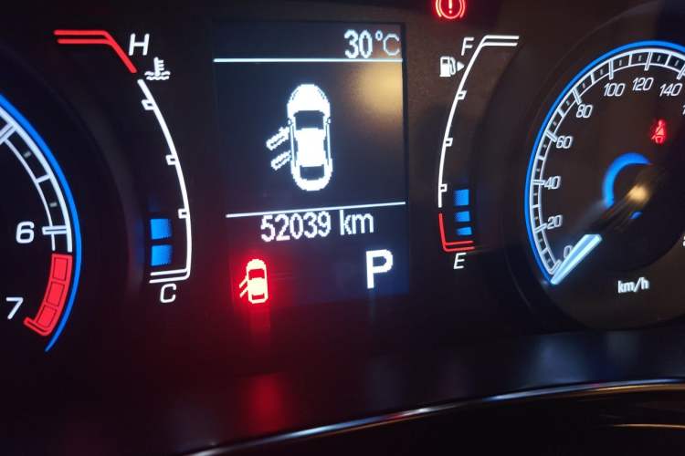 Used Fiat Viaggio 2012 1.4T Automatic Jingxiang Edition Odometer Close Up