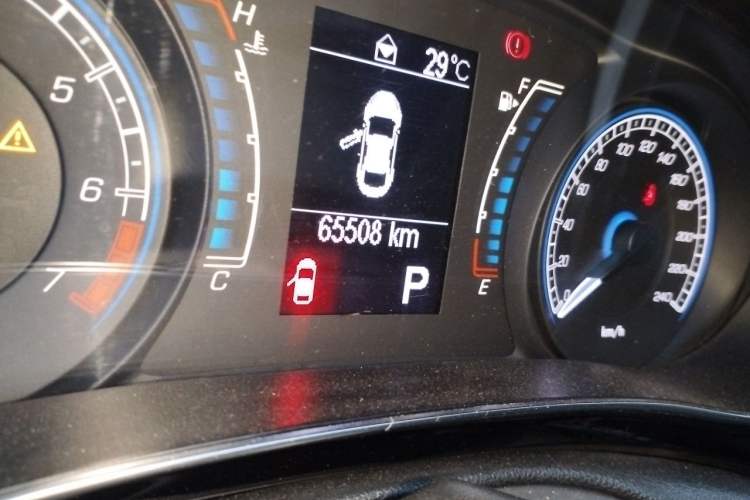 Used Fiat Viaggio 2012 1.4T Automatic Jingxiang Edition Odometer Close Up