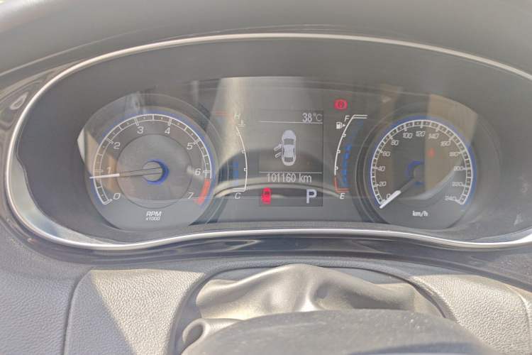 Used Fiat Viaggio 2012 1.4T Automatic Jingxiang Edition Odometer Close Up