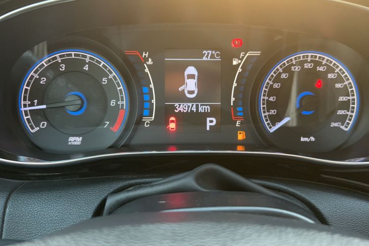 Used Fiat Viaggio 2012 1.4T Automatic Jingxiang Edition Odometer Close Up