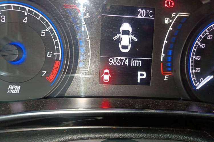 Used Fiat Viaggio 2012 1.4T Automatic Jingxiang Edition Odometer Close Up