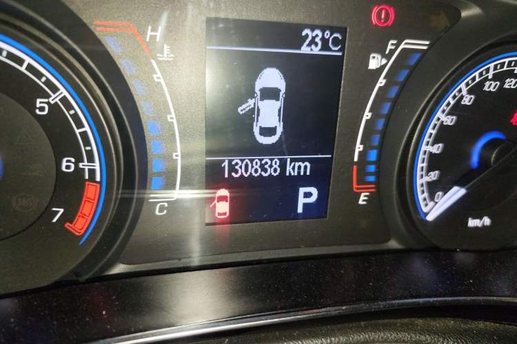 Used Fiat Viaggio 2012 1.4T Automatic Jingxiang Edition Odometer Close Up