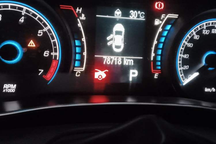 Used Fiat Viaggio 2012 1.4T Automatic Jingxiang Edition Odometer Close Up