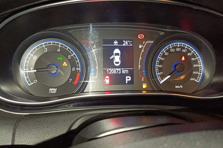 Used Fiat Viaggio 2012 1.4T Automatic Jingxiang Edition Odometer Close Up