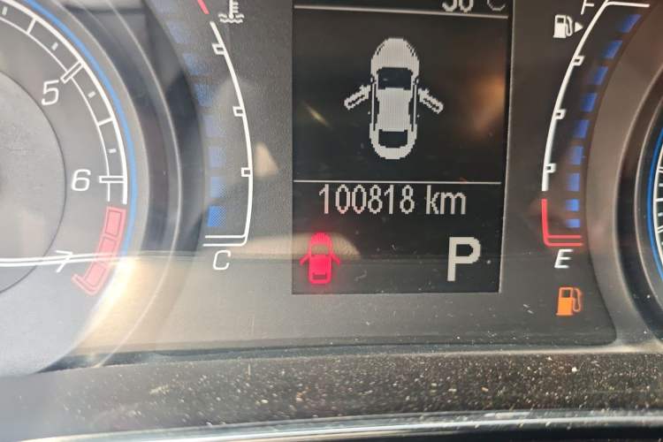 Used Fiat Viaggio 2012 1.4T Automatic Jingxiang Edition Odometer Close Up