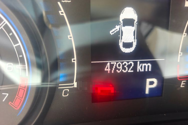 Used Fiat Viaggio 2012 1.4T Automatic Jingxiang Edition Odometer Close Up