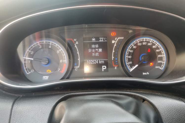 Used Fiat Viaggio 2012 1.4T Automatic Jingxiang Edition Odometer Close Up
