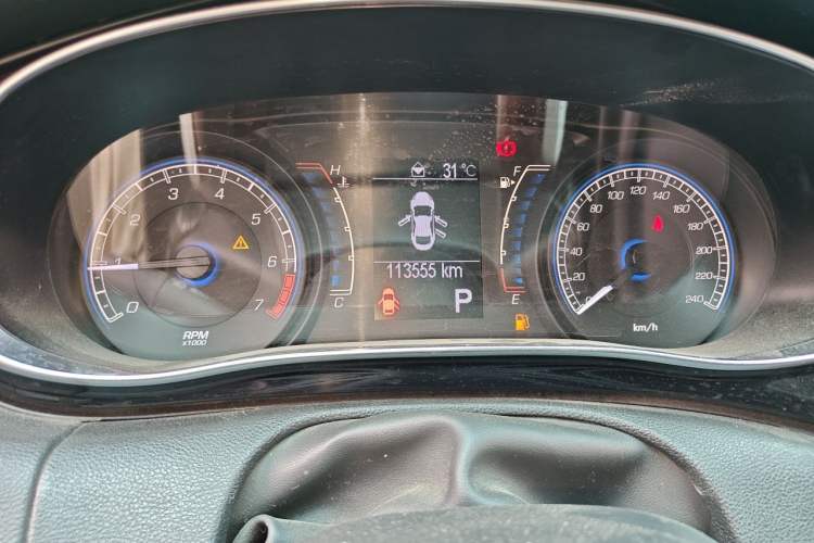 Used Fiat Viaggio 2012 1.4T Automatic Jingxiang Edition Odometer Close Up