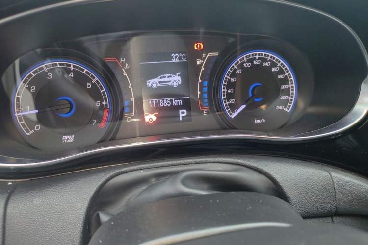 Used Fiat Viaggio 2012 1.4T Automatic Jingxiang Edition Odometer Close Up
