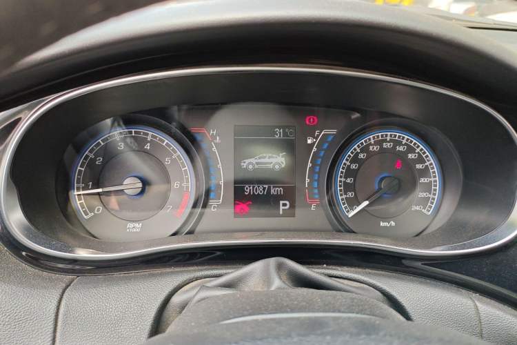 Used Fiat Viaggio 2012 1.4T Automatic Jingxiang Edition Odometer Close Up
