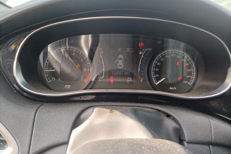 Used Fiat Viaggio 2012 1.4T Automatic Jingxiang Edition Odometer Close Up