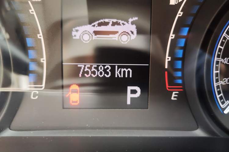 Used Fiat Viaggio 2012 1.4T Automatic Jingxiang Edition Odometer Close Up