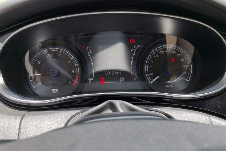 Used Fiat Viaggio 2012 1.4T Automatic Luxury Edition Odometer Close Up