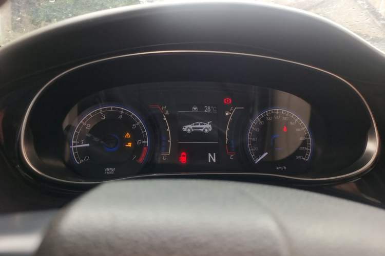 Used Fiat Viaggio 2012 1.4T Automatic Jingxiang Edition Odometer Close Up