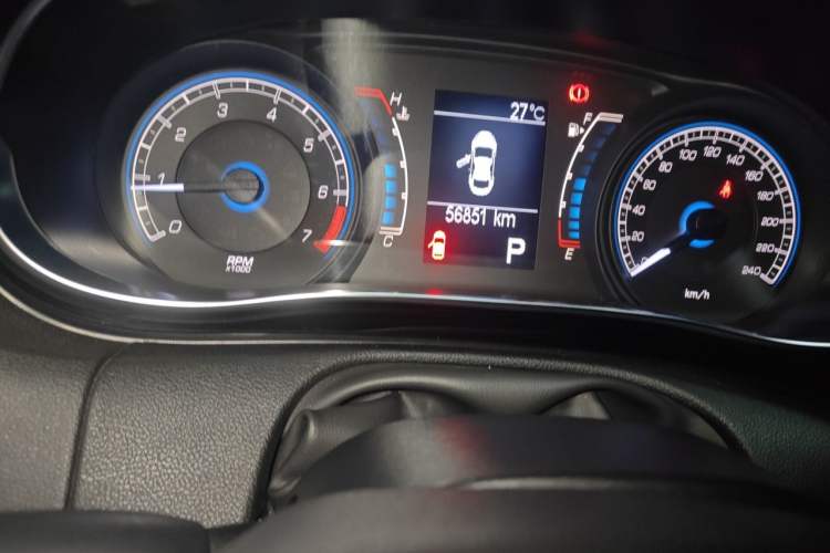 Used Fiat Viaggio 2012 1.4T Automatic Jingxiang Edition Odometer Close Up