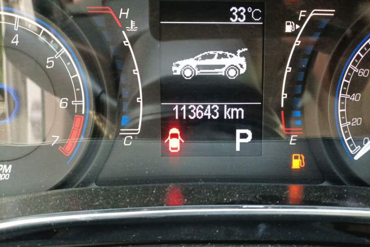 Used Fiat Viaggio 2012 1.4T Automatic Jingxiang Edition Odometer Close Up