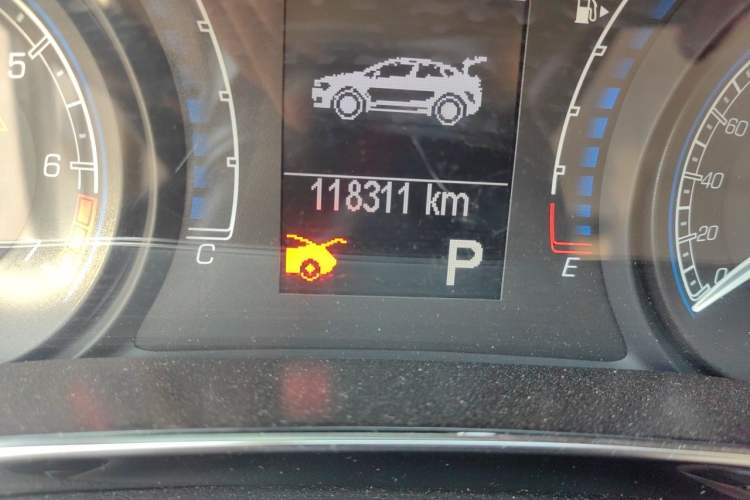 Used Fiat Viaggio 2012 1.4T Automatic Jingxiang Edition Odometer Close Up