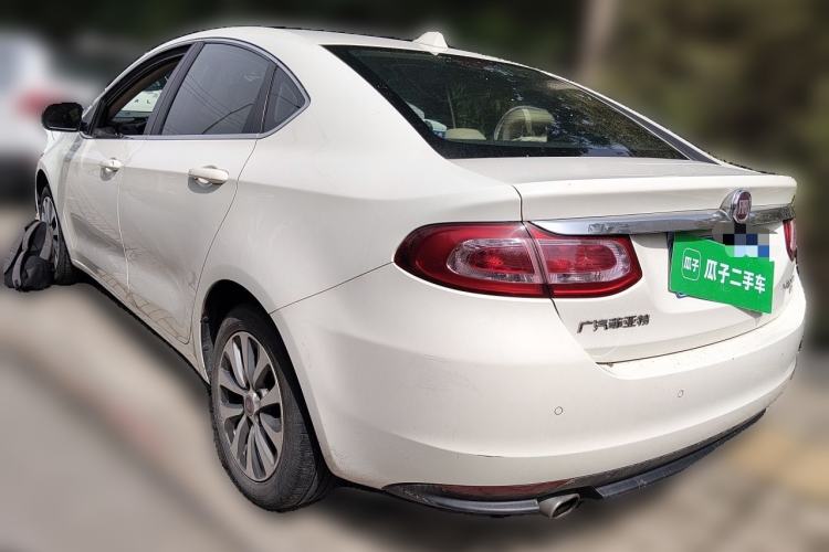 Used Fiat Viaggio 2012 1.4T Automatic Enjoyment Edition Rear Left 45 Deg