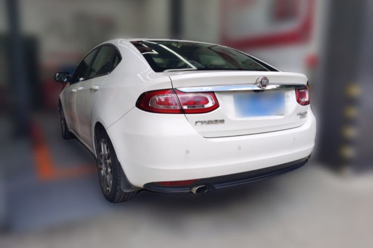 Used Fiat Viaggio 2012 1.4T Automatic Luxury Edition Rear Left 45 Deg