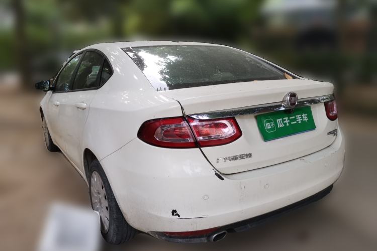 Used Fiat Viaggio 2012 1.4T Automatic Enjoyment Edition Rear Left 45 Deg