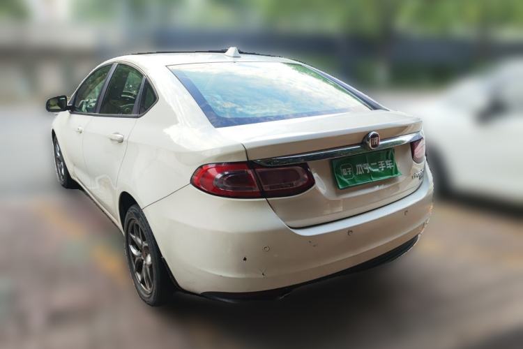 Used Fiat Viaggio 2012 1.4T Automatic Enjoyment Edition Rear Left 45 Deg