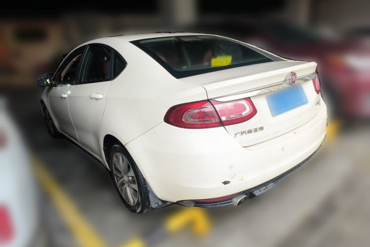 Used Fiat Viaggio 2012 1.4T Automatic Enjoyment Edition Rear Left 45 Deg