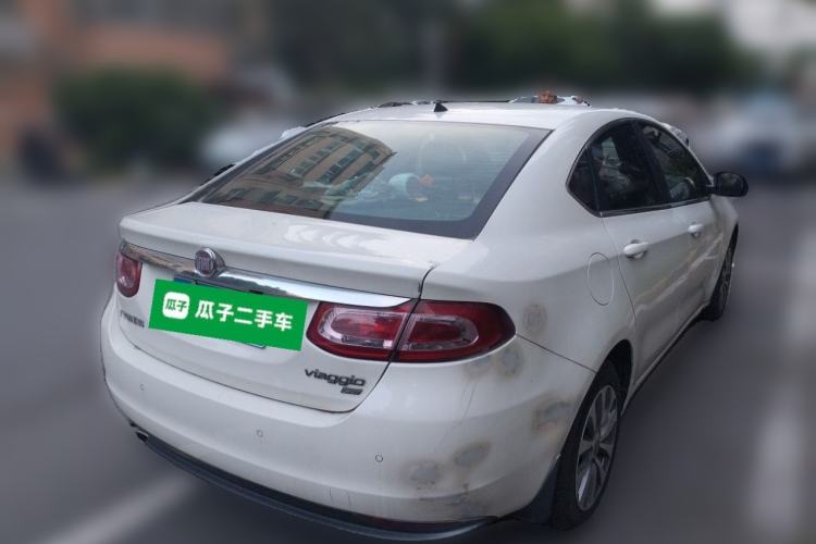 Used Fiat Viaggio 2012 1.4T Automatic Jingxiang Edition Rear Right 45 Deg