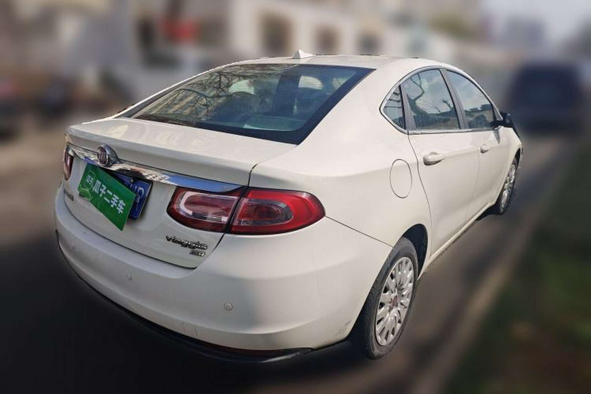 Used Fiat Viaggio 2012 1.4T Automatic Enjoyment Edition Rear Right 45 Deg