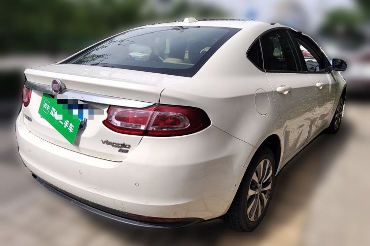Used Fiat Viaggio 2012 1.4T Automatic Enjoyment Edition Rear Right 45 Deg