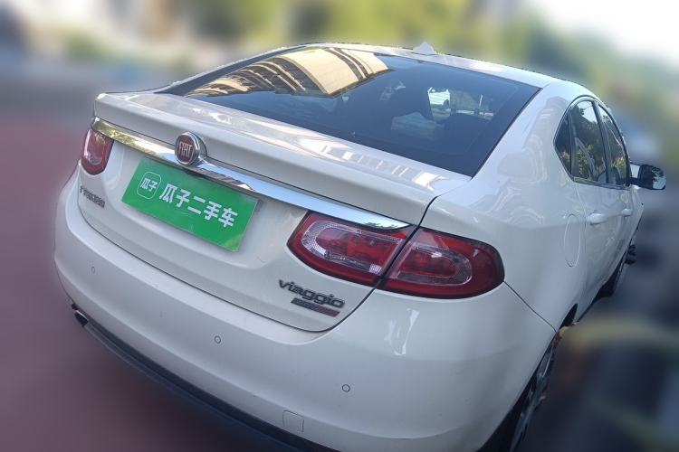 Used Fiat Viaggio 2012 1.4T Automatic Luxury Edition Rear Right 45 Deg