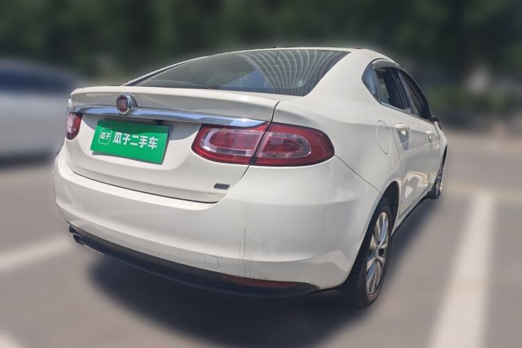 Used Fiat Viaggio 2012 1.4T Automatic Enjoyment Edition Rear Right 45 Deg