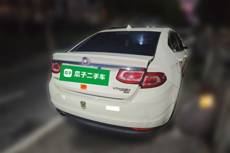 Used Fiat Viaggio 2012 1.4T Automatic Enjoyment Edition Rear Right 45 Deg