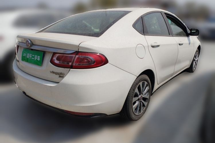 Used Fiat Viaggio 2012 1.4T Automatic Enjoyment Edition Rear Right 45 Deg
