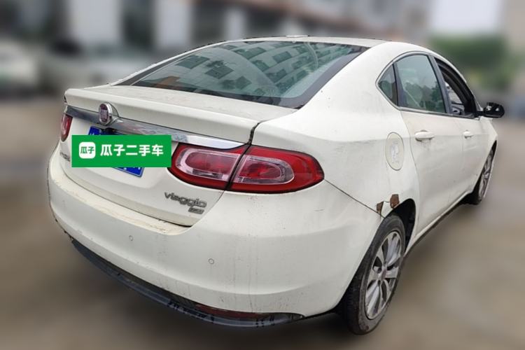 Used Fiat Viaggio 2012 1.4T Automatic Jingxiang Edition Rear Right 45 Deg