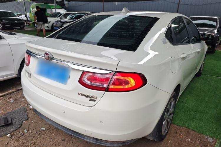 Used Fiat Viaggio 2012 1.4T Automatic Jingxiang Edition Rear Right 45 Deg