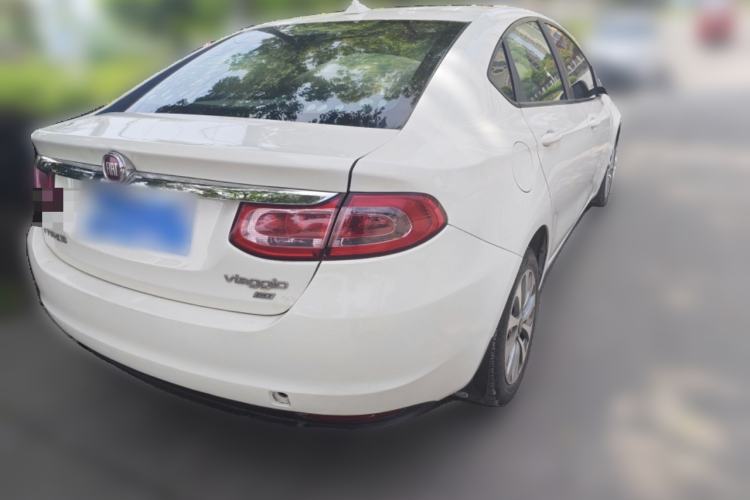 Used Fiat Viaggio 2012 1.4T Automatic Enjoyment Edition Rear Right 45 Deg