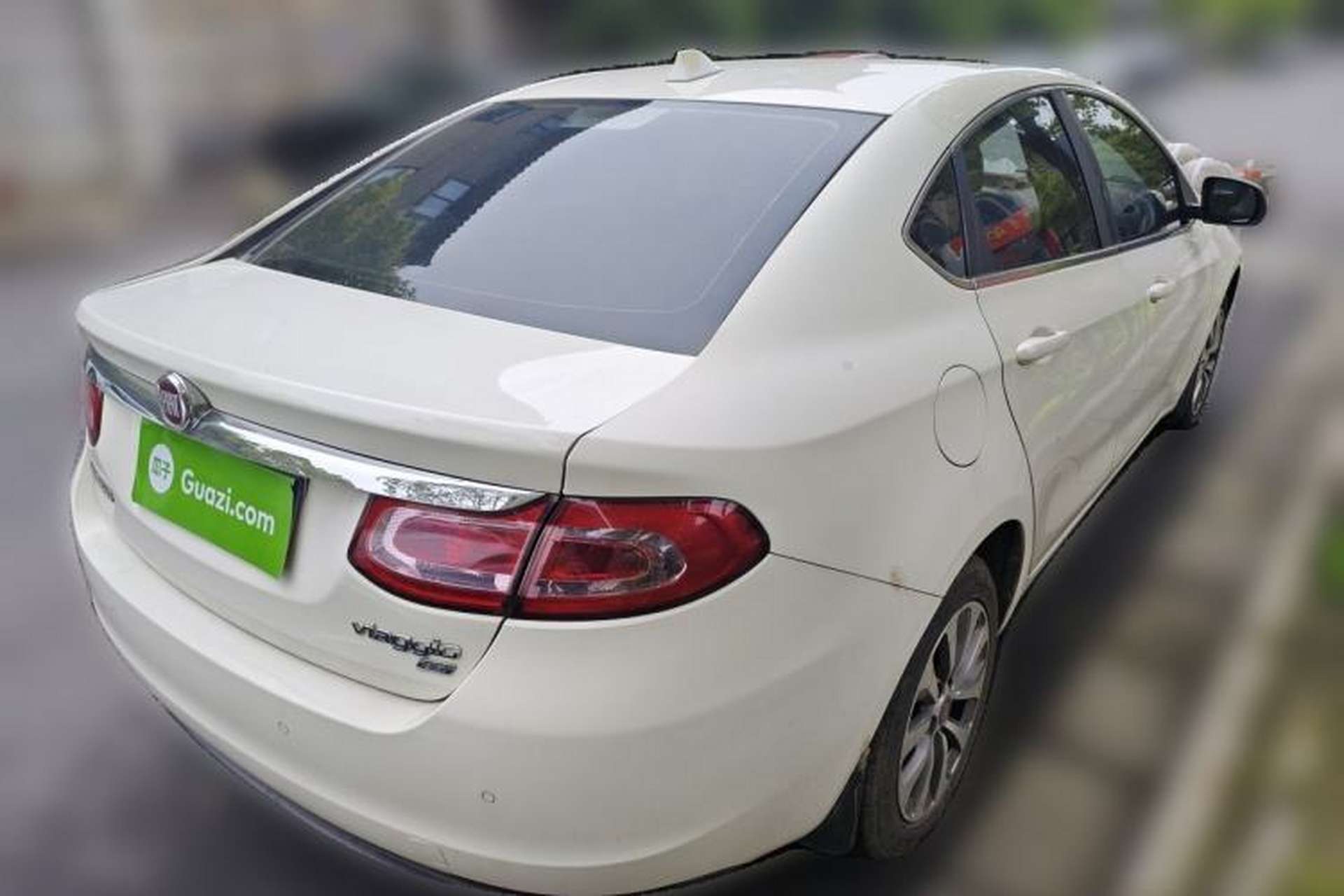 Used Fiat Viaggio 2012 1.4T Automatic Enjoyment Edition Rear Right 45 Deg