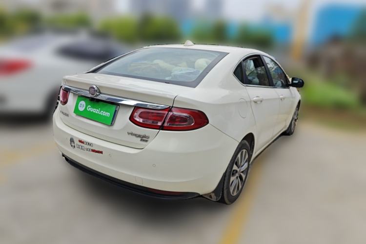 Used Fiat Viaggio 2012 1.4T Automatic Enjoyment Edition Rear Right 45 Deg