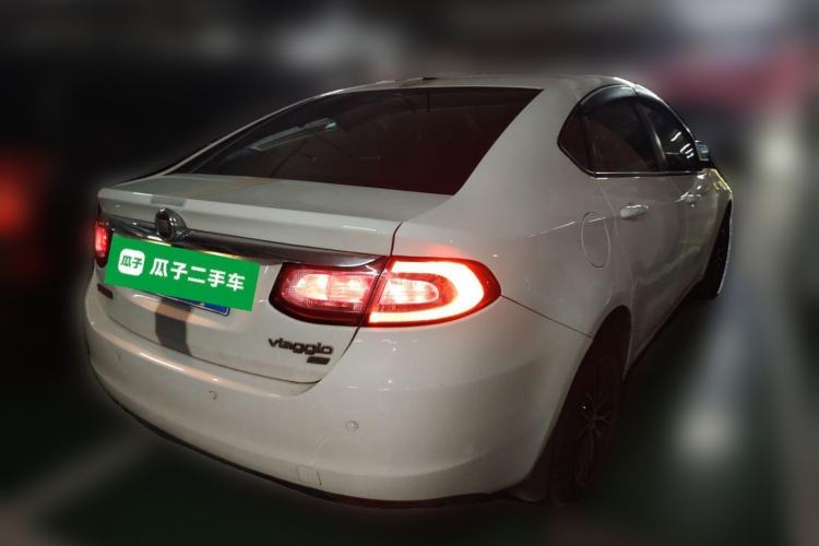 Used Fiat Viaggio 2012 1.4T Automatic Enjoyment Edition Rear Right 45 Deg
