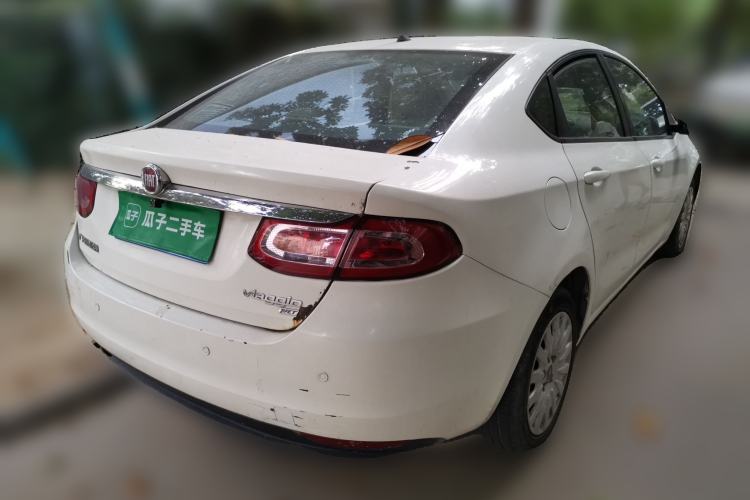 Used Fiat Viaggio 2012 1.4T Automatic Enjoyment Edition Rear Right 45 Deg